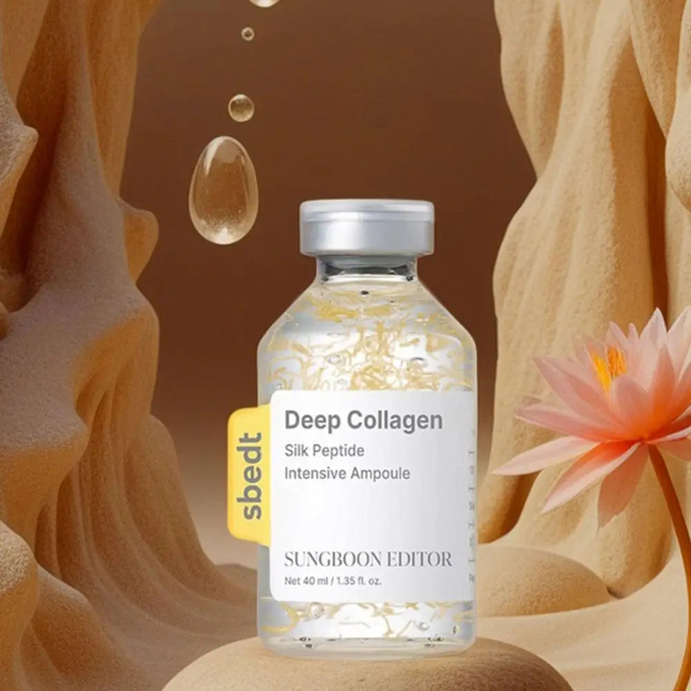 Ampolla de colágeno coreana con péptidos de seda