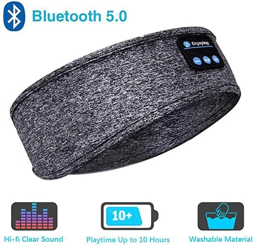 Banda 3 en 1 con Auriculares Bluetooth Ultrafinos