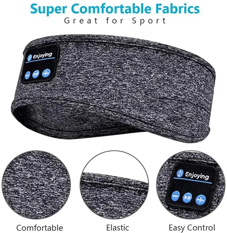 Banda 3 en 1 con Auriculares Bluetooth Ultrafinos