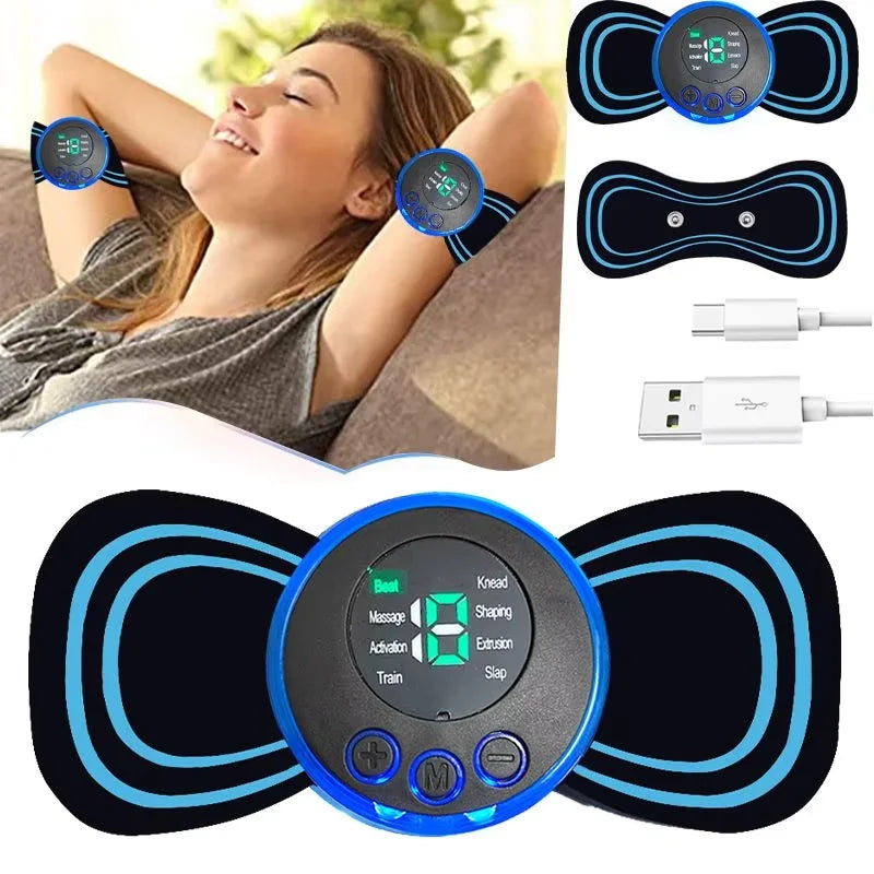 Mini Masajeador Eléctrico para Cuello y Hombros