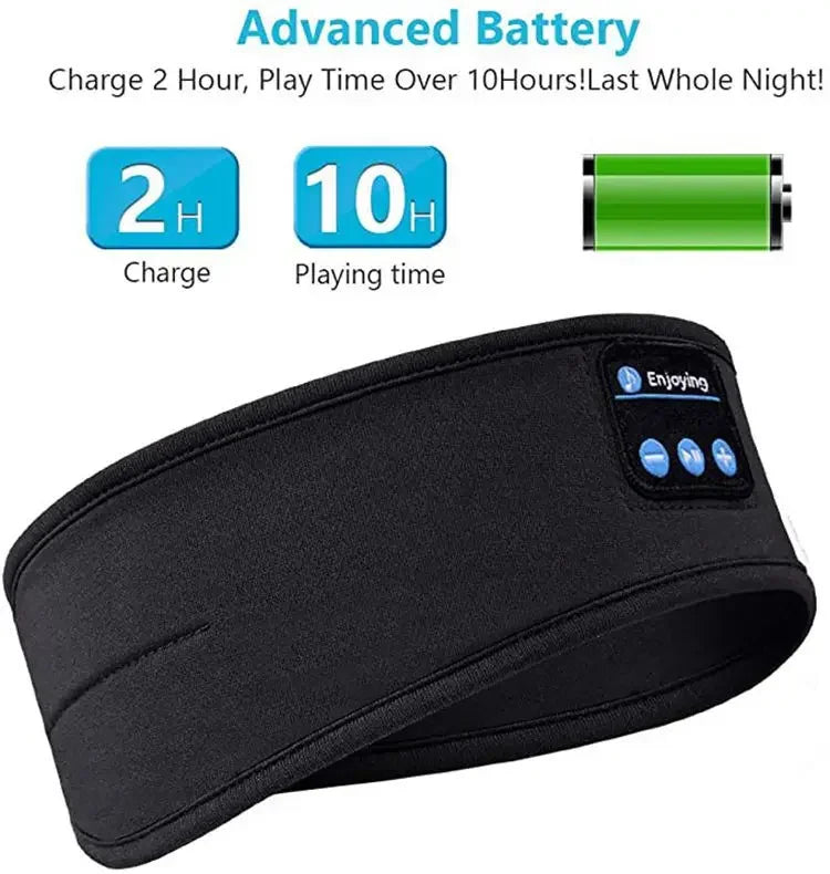Banda 3 en 1 con Auriculares Bluetooth Ultrafinos