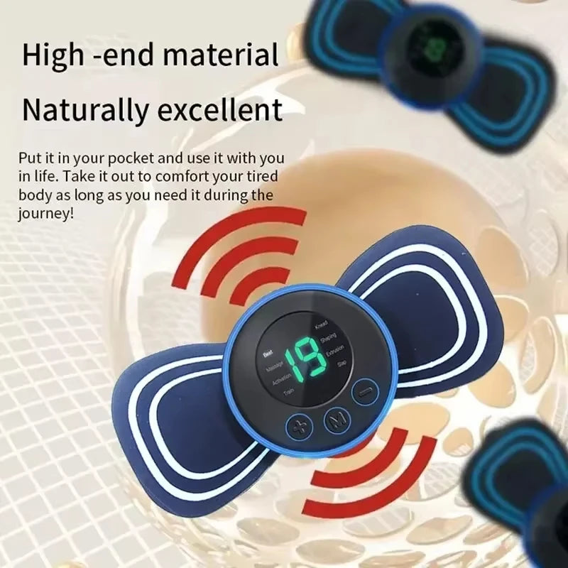 Mini Masajeador Eléctrico para Cuello y Hombros
